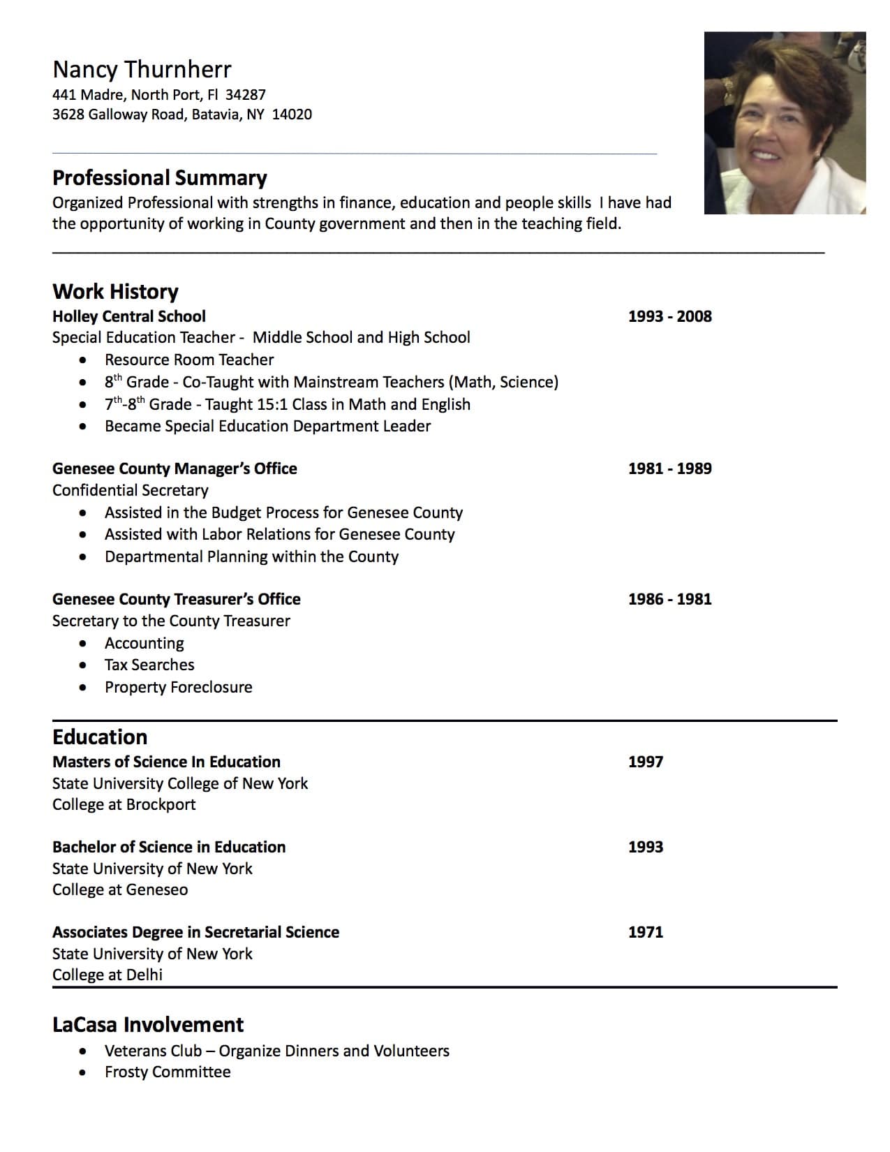 hoa board candidates resumes for 2018 candidate resumes