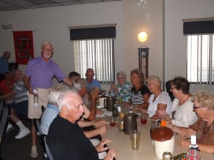 Another fun bunch of residents enjoying the music of Rock "N Rhythm at Saturday's dance.