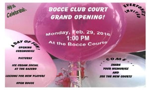 bocce grand opening slider