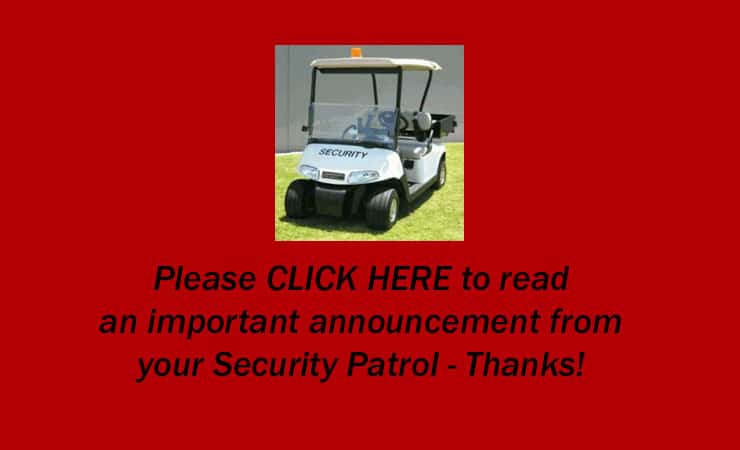 Password Patrol Security Patrol Volunteers Needed
