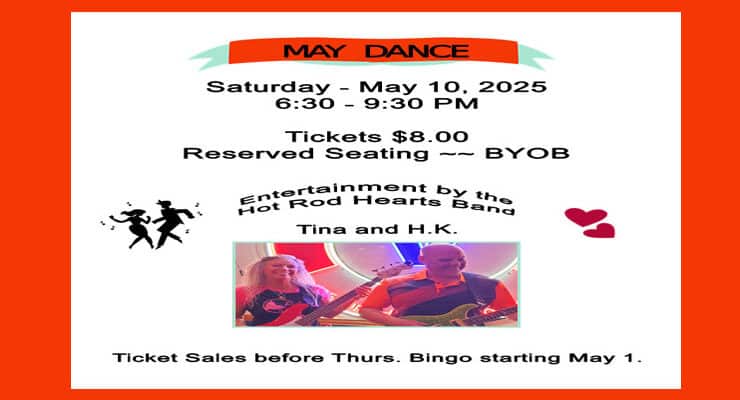 May Dance – Come See “Hot Rod Hearts”!