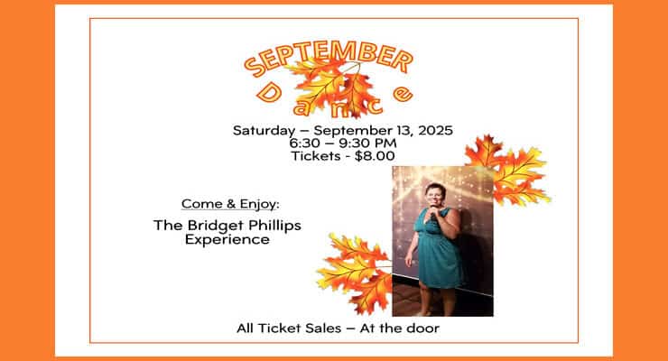 September Dance Coming Up!!!