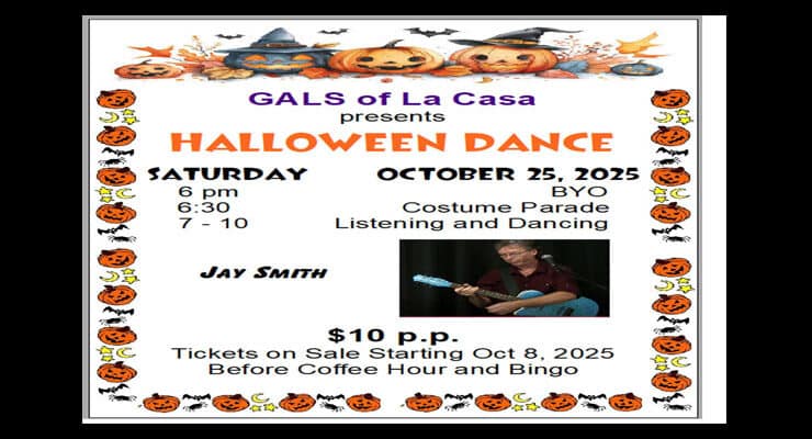 Get Tickets for the Annual Halloween Dance!!
