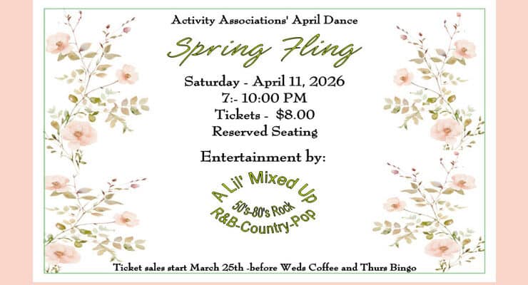 Spring Fling Dance tickets to go on sale!