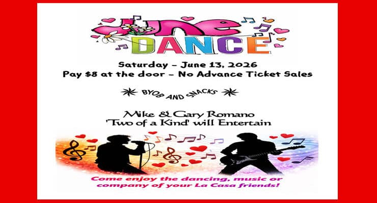 Activity Association June Dance Coming Up!