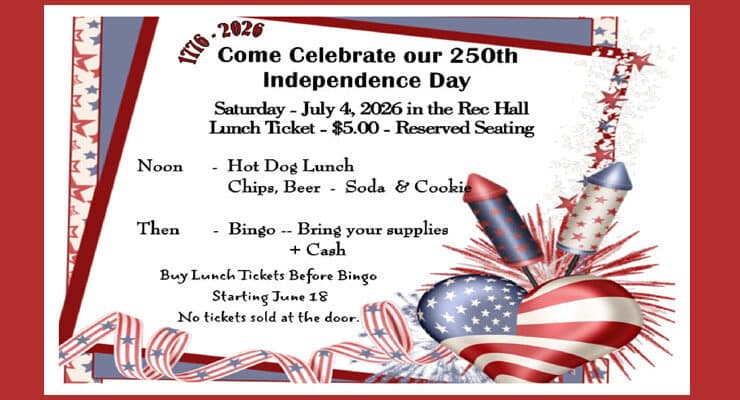 July 4th Party Ticket Sales Start Thursday, June 18