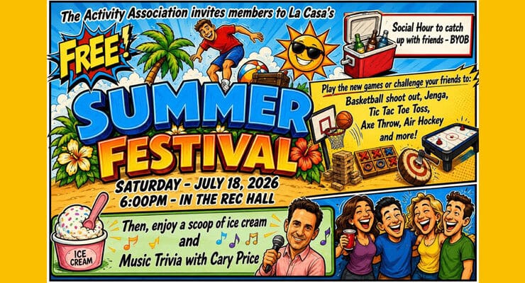 Summer Festival, 2026, Courtesy of the Activity Association!