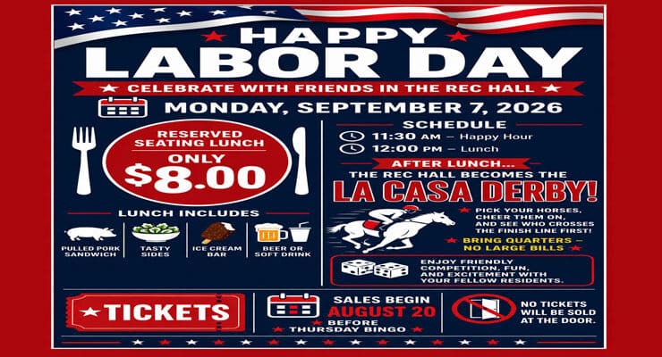 Labor Day 2026 Party and Derby Coming Up!!!